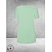 Plus Basics Travel Shirt Rond Hals Mint